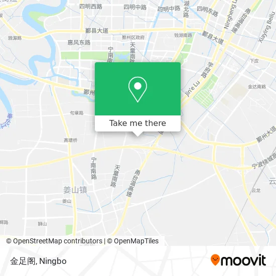 金足阁 map