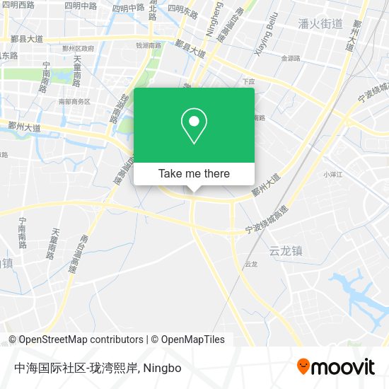 中海国际社区-珑湾熙岸 map