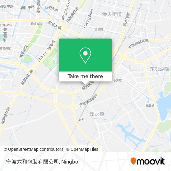 宁波六和包装有限公司 map