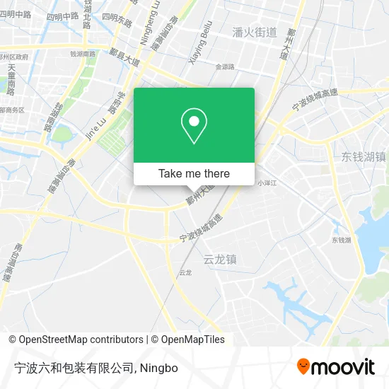 宁波六和包装有限公司 map