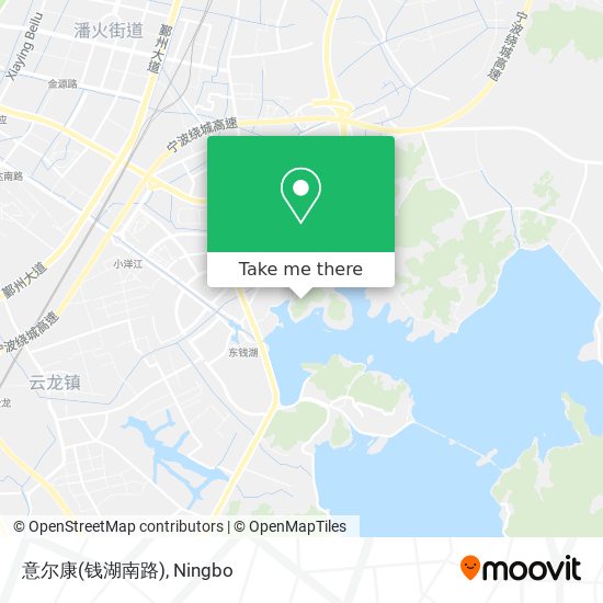意尔康(钱湖南路) map