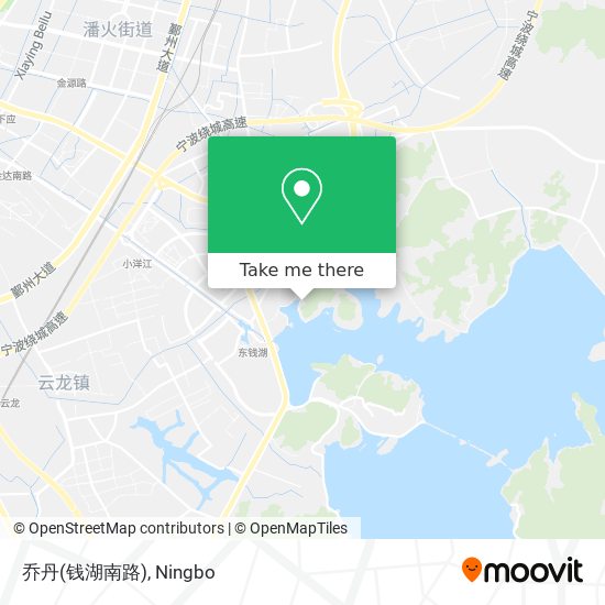 乔丹(钱湖南路) map