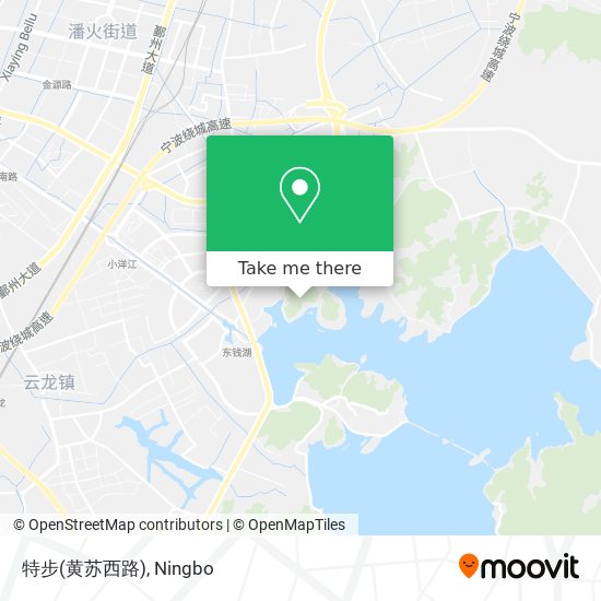 特步(黄苏西路) map