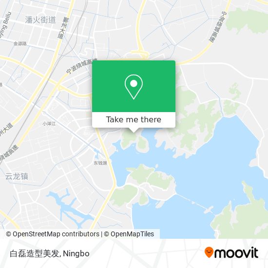 白磊造型美发 map