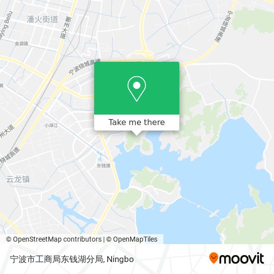 宁波市工商局东钱湖分局 map