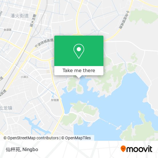 仙枰苑 map