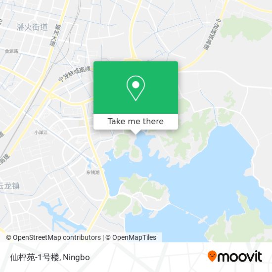 仙枰苑-1号楼 map