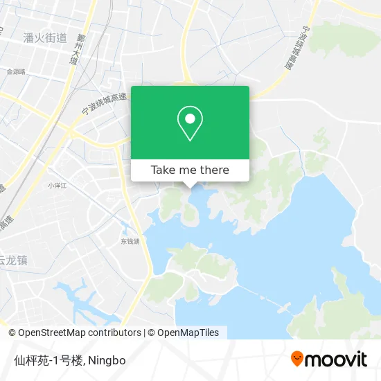 仙枰苑-1号楼 map