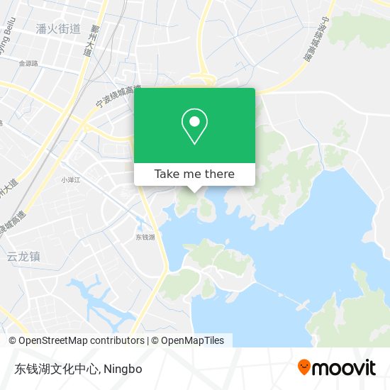 东钱湖文化中心 map