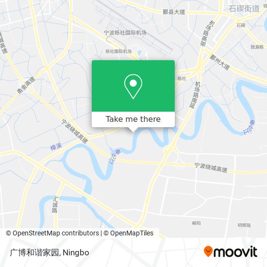 广博和谐家园 map