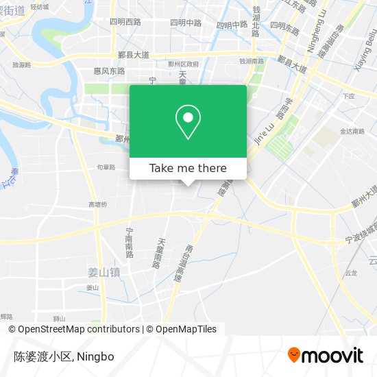 陈婆渡小区 map