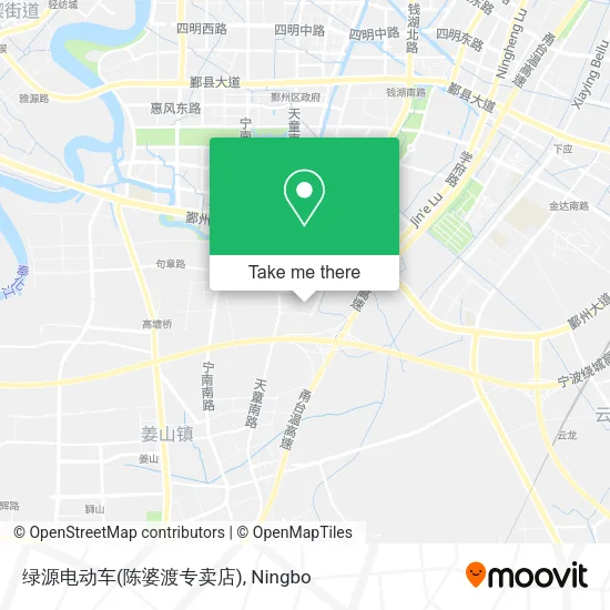 绿源电动车(陈婆渡专卖店) map