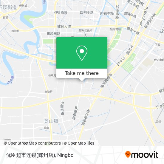 优臣超市连锁(鄞州店) map