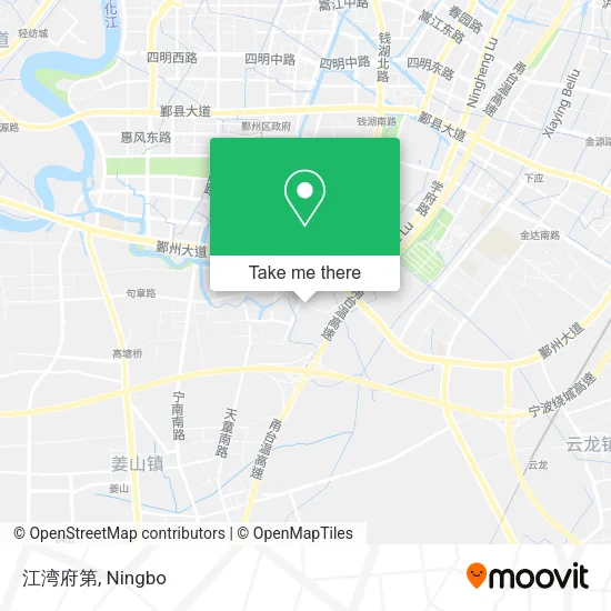 江湾府第 map