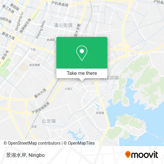 景湖水岸 map