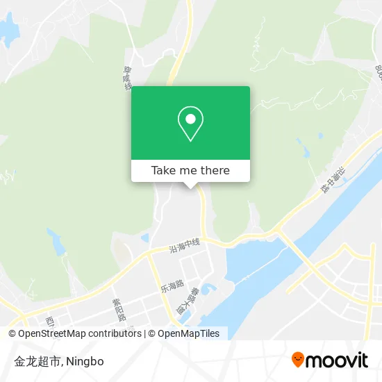 金龙超市 map