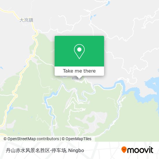 丹山赤水风景名胜区-停车场 map