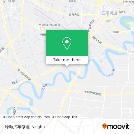 峰顺汽车修理 map