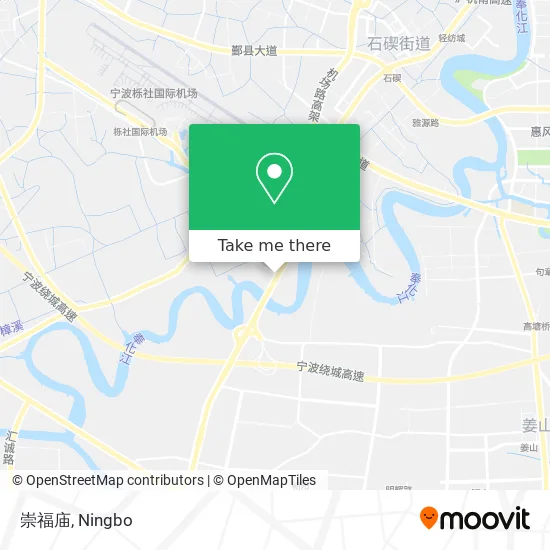 崇福庙 map