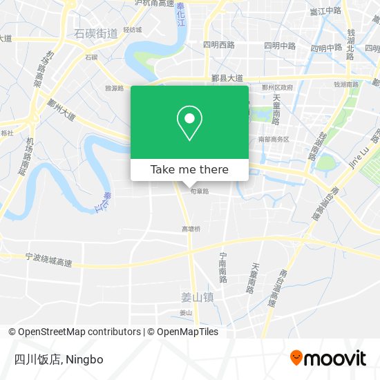 四川饭店 map