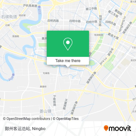 鄞州客运总站 map