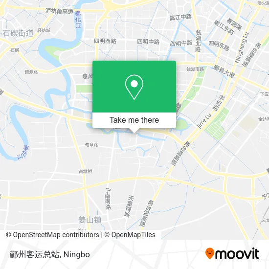 鄞州客运总站 map