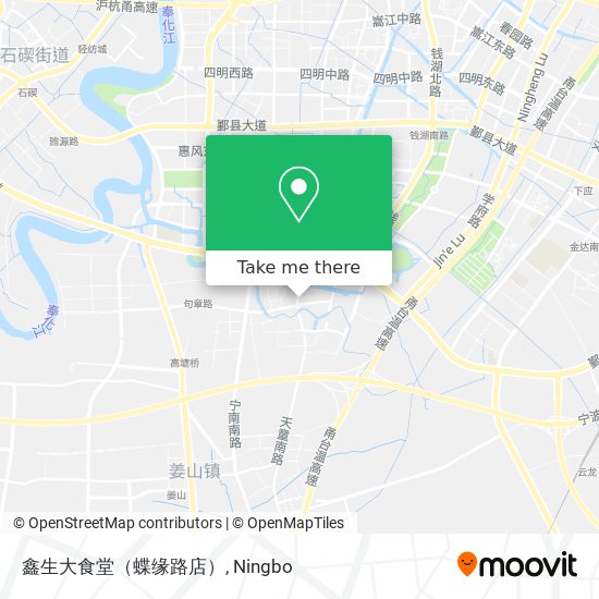 鑫生大食堂（蝶缘路店） map