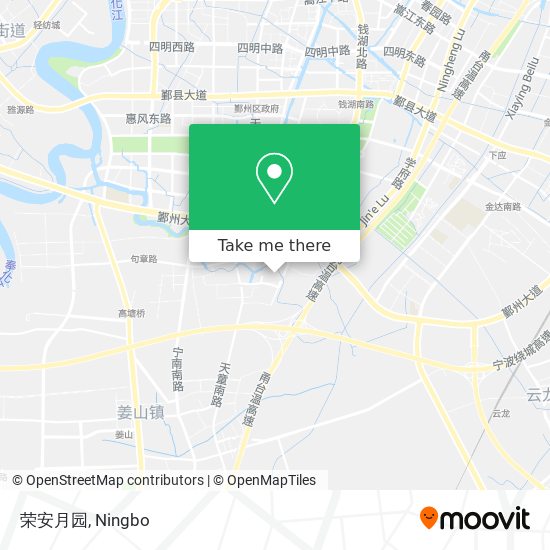 荣安月园 map