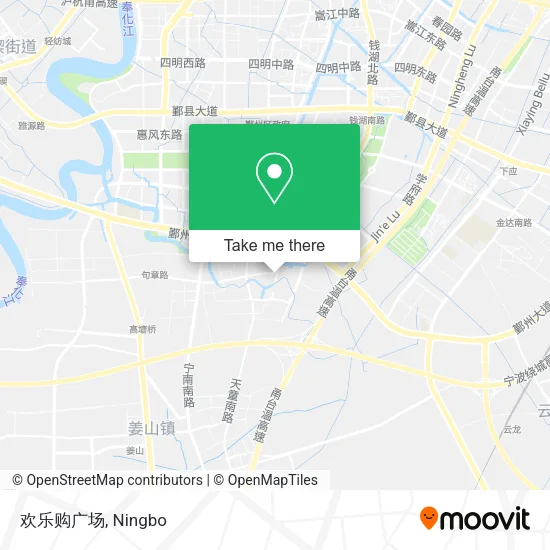 欢乐购广场 map