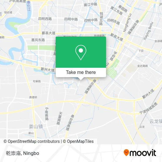 乾崇庙 map