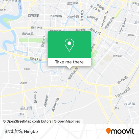 鄞城宾馆 map