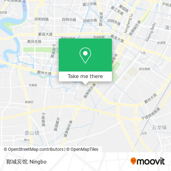 鄞城宾馆 map