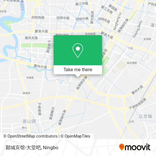 鄞城宾馆-大堂吧 map