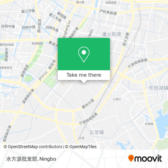 水方源批发部 map