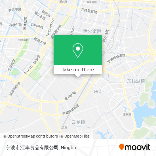 宁波市江丰食品有限公司 map