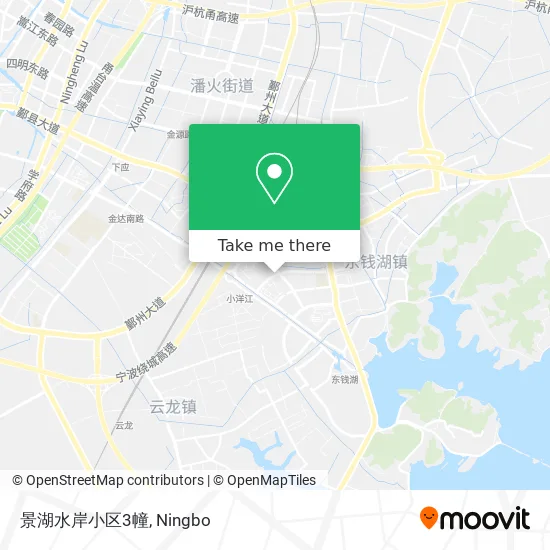 景湖水岸小区3幢 map