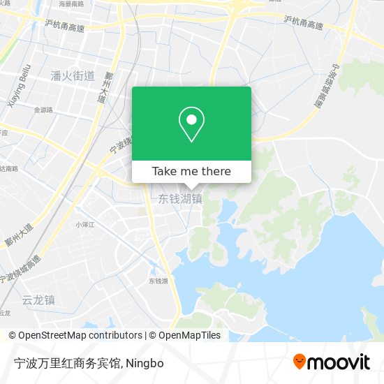 宁波万里红商务宾馆 map