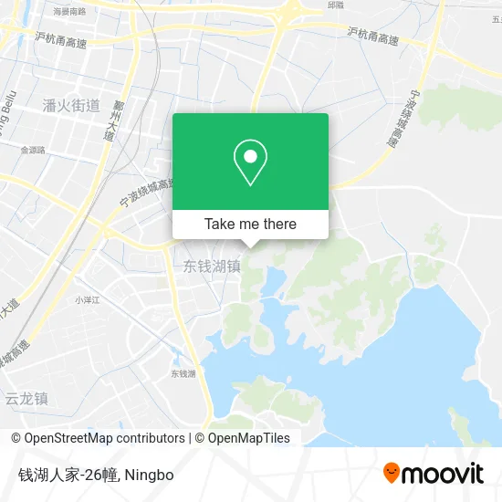 钱湖人家-26幢 map