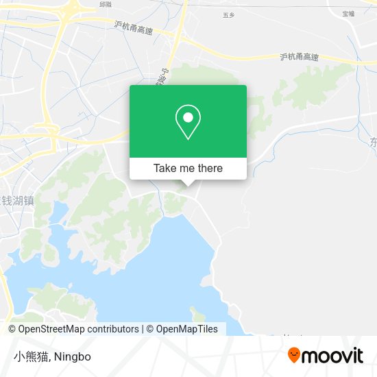 小熊猫 map