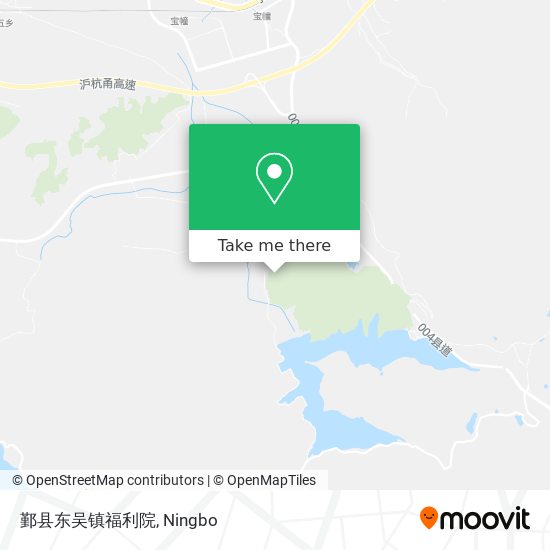 鄞县东吴镇福利院 map