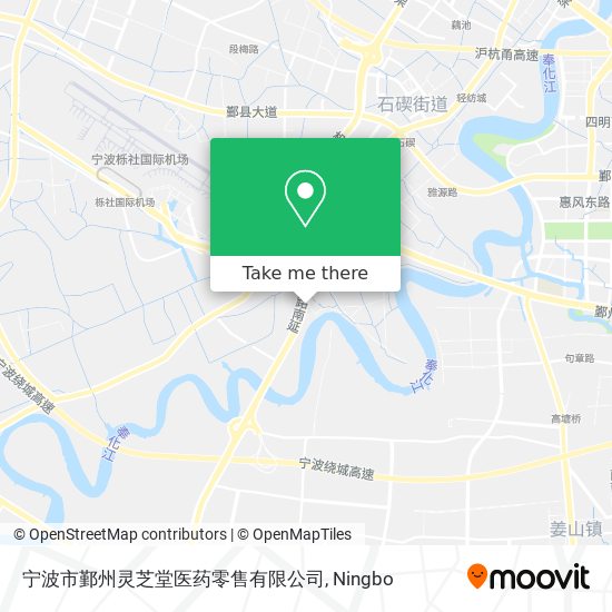 宁波市鄞州灵芝堂医药零售有限公司 map