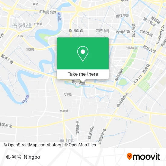 银河湾 map