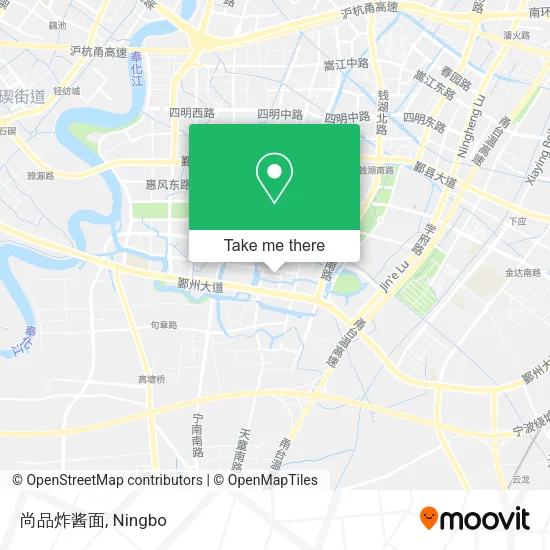 尚品炸酱面 map