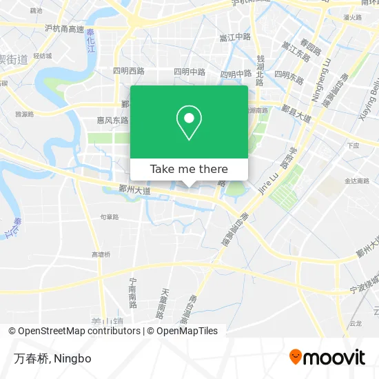 万春桥 map