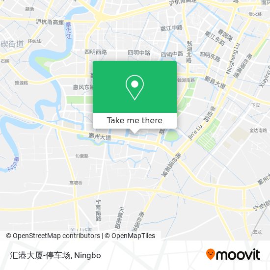 汇港大厦-停车场 map