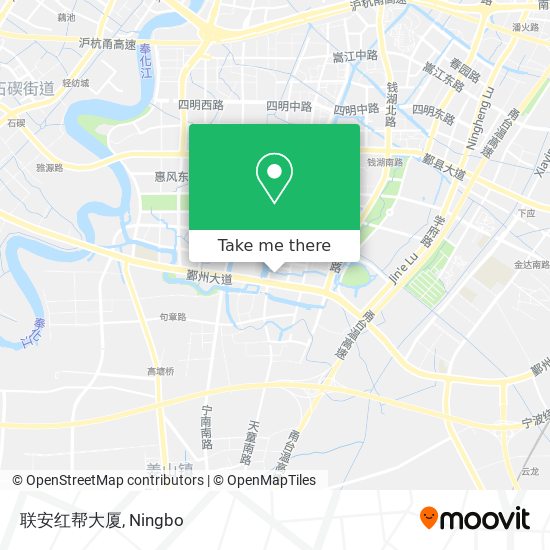 联安红帮大厦 map