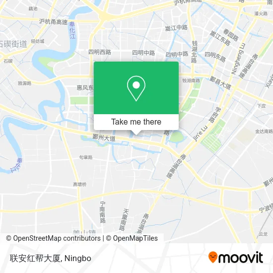 联安红帮大厦 map