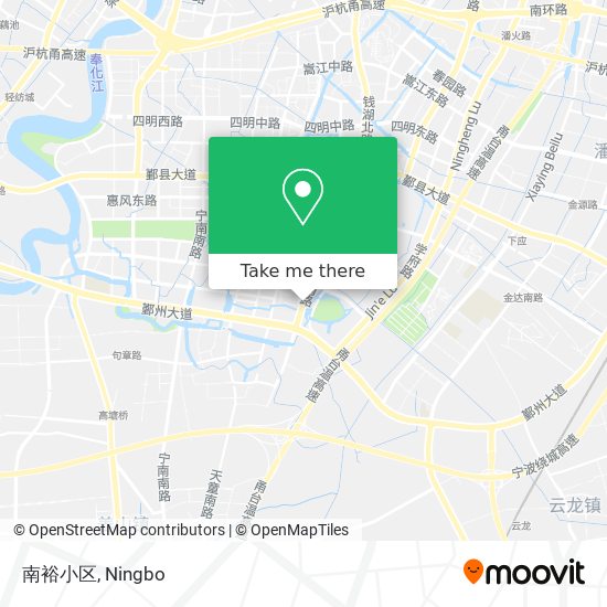 南裕小区 map