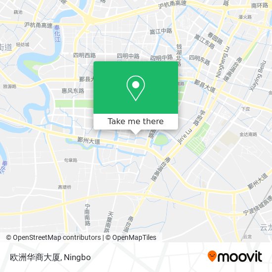 欧洲华商大厦 map