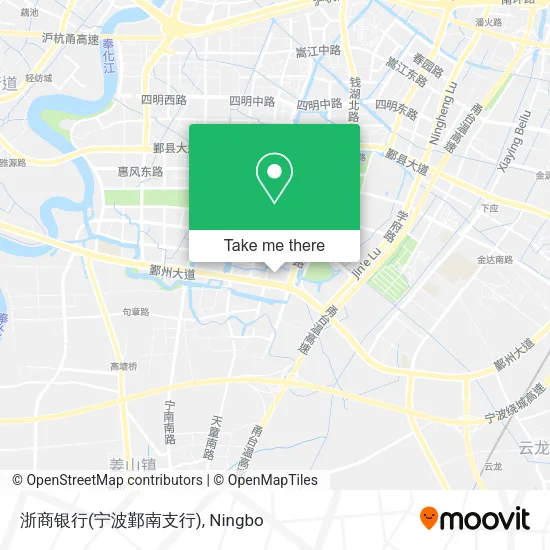 浙商银行(宁波鄞南支行) map
